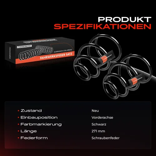 Fahrwerksfeder Vorderachse Frankberg 5481FB0008247 Bild Fahrwerksfeder Vorderachse Frankberg 5481FB0008247