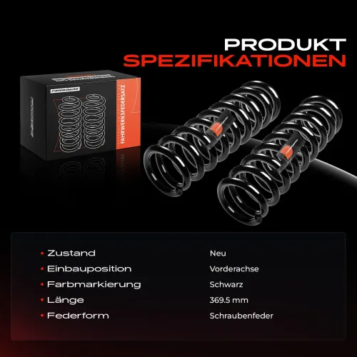 Fahrwerksfeder Vorderachse Frankberg 5481FB0008286 Bild Fahrwerksfeder Vorderachse Frankberg 5481FB0008286