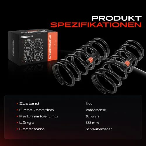 Fahrwerksfeder Vorderachse Frankberg 5481FB0008288 Bild Fahrwerksfeder Vorderachse Frankberg 5481FB0008288