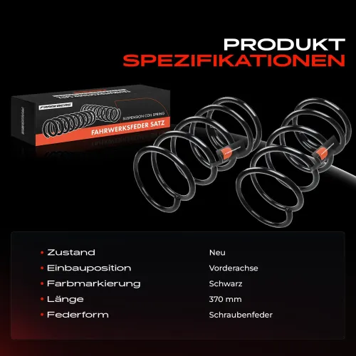 Fahrwerksfeder Vorderachse Frankberg 5481FB0008291 Bild Fahrwerksfeder Vorderachse Frankberg 5481FB0008291