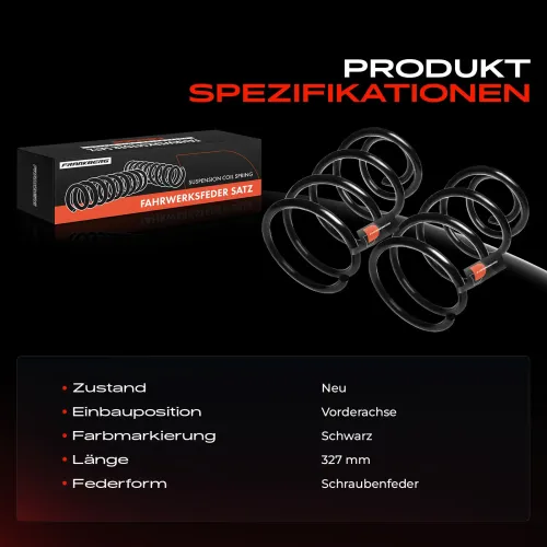 Fahrwerksfeder Vorderachse Frankberg 5481FB0008311 Bild Fahrwerksfeder Vorderachse Frankberg 5481FB0008311