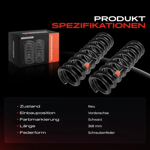 Fahrwerksfeder Vorderachse Frankberg 5481FB0008322 Bild Fahrwerksfeder Vorderachse Frankberg 5481FB0008322