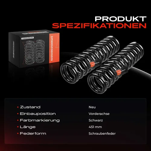 Fahrwerksfeder Vorderachse Frankberg 5481FB0008398 Bild Fahrwerksfeder Vorderachse Frankberg 5481FB0008398