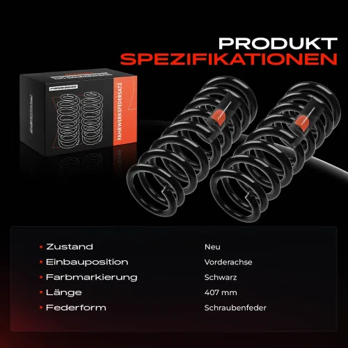 Fahrwerksfeder Vorderachse Frankberg 5481FB0008411 Bild Fahrwerksfeder Vorderachse Frankberg 5481FB0008411