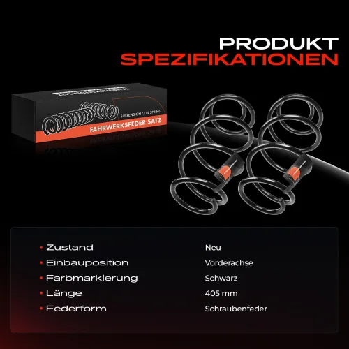 Fahrwerksfeder Vorderachse Frankberg 5481FB0008439 Bild Fahrwerksfeder Vorderachse Frankberg 5481FB0008439