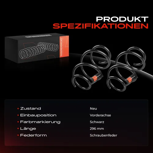 Fahrwerksfeder Vorderachse Frankberg 5481FB0008445 Bild Fahrwerksfeder Vorderachse Frankberg 5481FB0008445