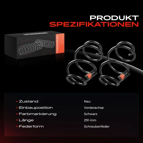 Fahrwerksfeder Vorderachse Frankberg 5481FB0008446 Bild Fahrwerksfeder Vorderachse Frankberg 5481FB0008446