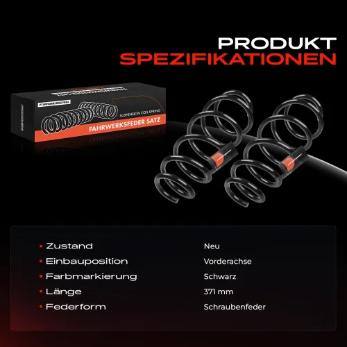 Fahrwerksfeder Vorderachse Frankberg 5481FB0008449 Bild Fahrwerksfeder Vorderachse Frankberg 5481FB0008449