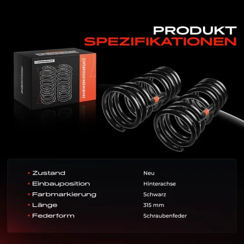 Fahrwerksfeder Hinterachse Frankberg 5481FB0008492 Bild Fahrwerksfeder Hinterachse Frankberg 5481FB0008492