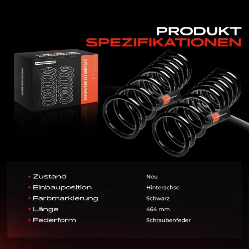 Fahrwerksfeder Hinterachse Frankberg 5481FB0008522 Bild Fahrwerksfeder Hinterachse Frankberg 5481FB0008522