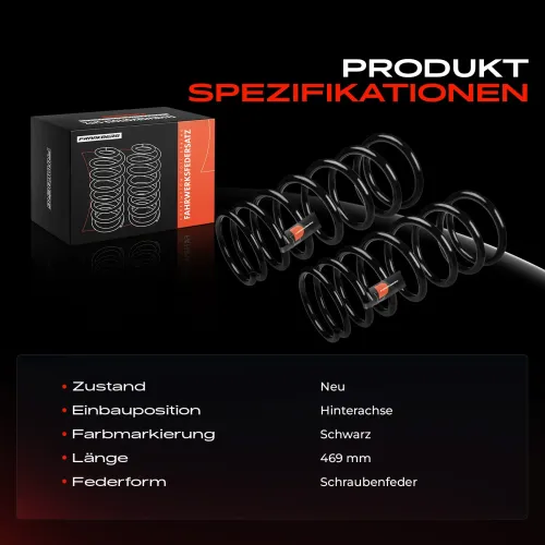 Fahrwerksfeder Hinterachse Frankberg 5481FB0008541 Bild Fahrwerksfeder Hinterachse Frankberg 5481FB0008541