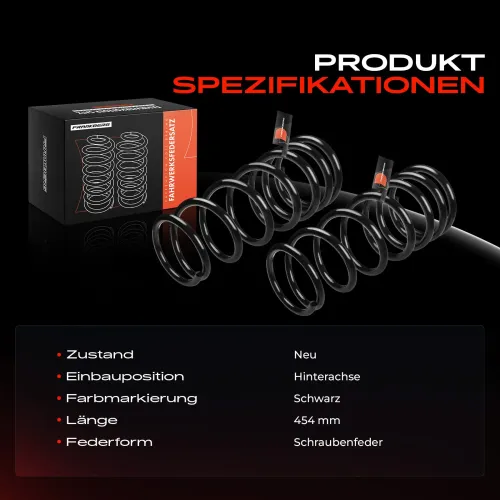 Fahrwerksfeder Hinterachse Frankberg 5481FB0008543 Bild Fahrwerksfeder Hinterachse Frankberg 5481FB0008543