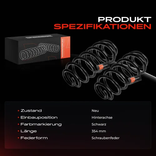 Fahrwerksfeder Hinterachse Frankberg 5481FB0008581 Bild Fahrwerksfeder Hinterachse Frankberg 5481FB0008581