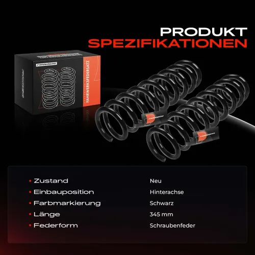 Fahrwerksfeder Hinterachse Frankberg 5481FB0008586 Bild Fahrwerksfeder Hinterachse Frankberg 5481FB0008586