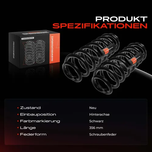 Fahrwerksfeder Hinterachse Frankberg 5481FB0008615 Bild Fahrwerksfeder Hinterachse Frankberg 5481FB0008615