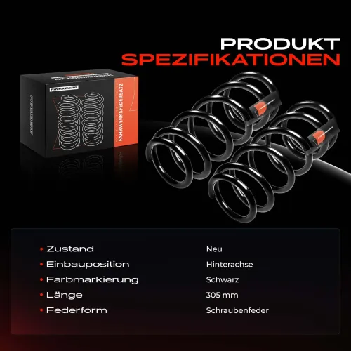 Fahrwerksfeder Hinterachse Frankberg 5481FB0008630 Bild Fahrwerksfeder Hinterachse Frankberg 5481FB0008630