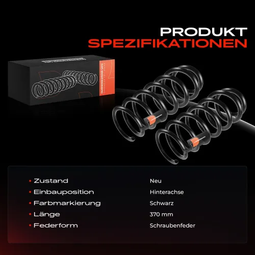 Fahrwerksfeder Hinterachse Frankberg 5481FB0008688 Bild Fahrwerksfeder Hinterachse Frankberg 5481FB0008688