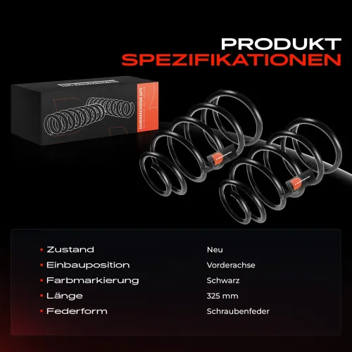 Fahrwerksfeder Vorderachse Frankberg 5481FB0008762 Bild Fahrwerksfeder Vorderachse Frankberg 5481FB0008762