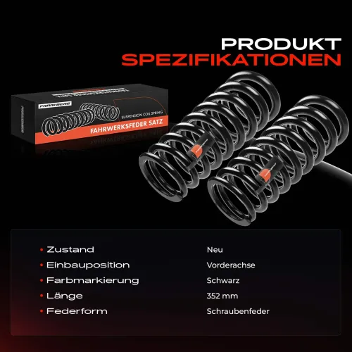 Fahrwerksfeder Vorderachse Frankberg 5481FB0008856 Bild Fahrwerksfeder Vorderachse Frankberg 5481FB0008856