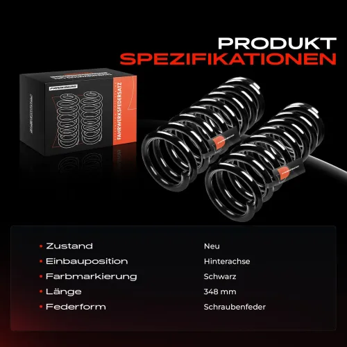 Fahrwerksfeder Hinterachse Frankberg 5481FB0008873 Bild Fahrwerksfeder Hinterachse Frankberg 5481FB0008873