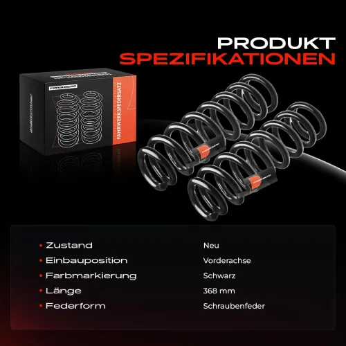 Fahrwerksfeder Vorderachse Frankberg 5481FB0008889 Bild Fahrwerksfeder Vorderachse Frankberg 5481FB0008889