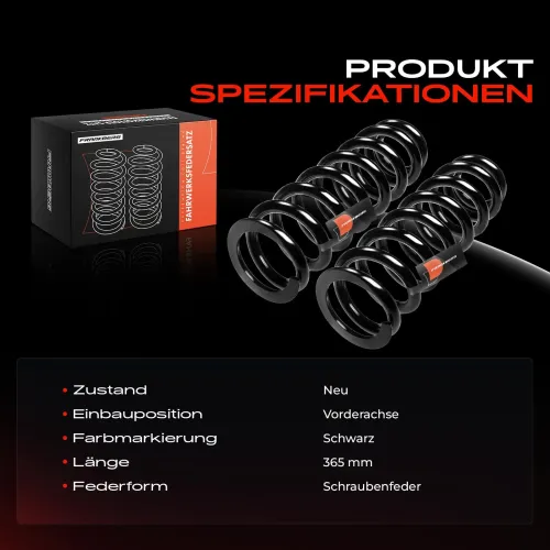 Fahrwerksfeder Vorderachse Frankberg 5481FB0008890 Bild Fahrwerksfeder Vorderachse Frankberg 5481FB0008890