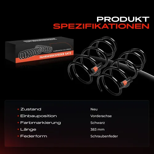 Fahrwerksfeder Vorderachse Frankberg 5481FB0008896 Bild Fahrwerksfeder Vorderachse Frankberg 5481FB0008896