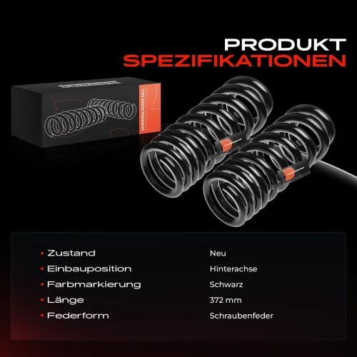 Fahrwerksfeder Hinterachse Frankberg 5481FB0008921 Bild Fahrwerksfeder Hinterachse Frankberg 5481FB0008921