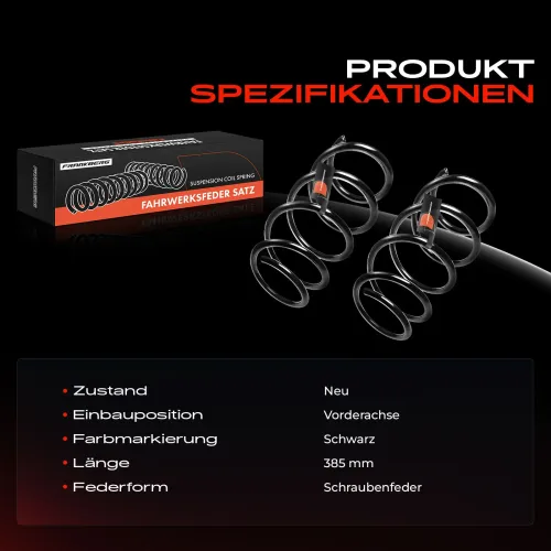 Fahrwerksfeder Vorderachse Frankberg 5481FB0008974 Bild Fahrwerksfeder Vorderachse Frankberg 5481FB0008974