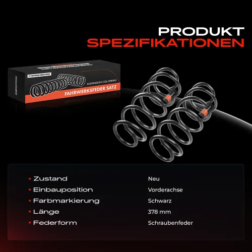 Fahrwerksfeder Vorderachse Frankberg 5481FB0008985 Bild Fahrwerksfeder Vorderachse Frankberg 5481FB0008985