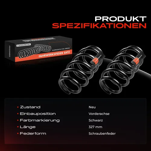 Fahrwerksfeder Vorderachse Frankberg 5481FB0009024 Bild Fahrwerksfeder Vorderachse Frankberg 5481FB0009024