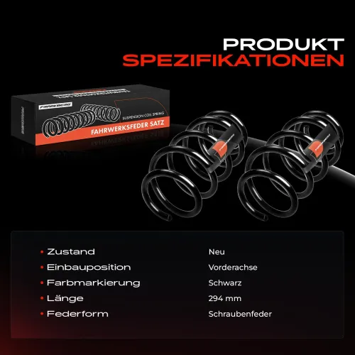 Fahrwerksfeder Vorderachse Frankberg 5481FB0009034 Bild Fahrwerksfeder Vorderachse Frankberg 5481FB0009034
