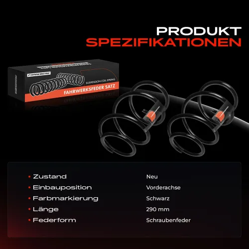 Fahrwerksfeder Vorderachse Frankberg 5481FB0009045 Bild Fahrwerksfeder Vorderachse Frankberg 5481FB0009045