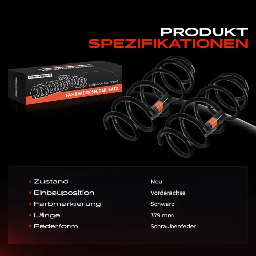 Fahrwerksfeder Vorderachse Frankberg 5481FB0009066 Bild Fahrwerksfeder Vorderachse Frankberg 5481FB0009066