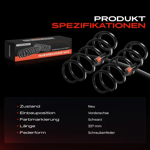 Fahrwerksfeder Vorderachse Frankberg 5481FB0009071 Bild Fahrwerksfeder Vorderachse Frankberg 5481FB0009071