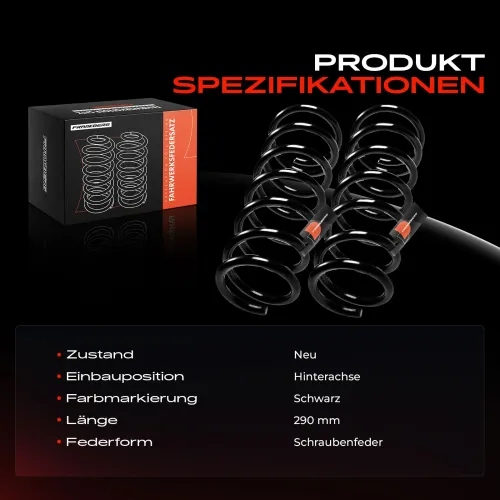 Fahrwerksfeder Hinterachse Frankberg 5481FB0009185 Bild Fahrwerksfeder Hinterachse Frankberg 5481FB0009185