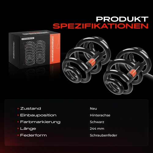 Fahrwerksfeder Hinterachse Frankberg 5481FB0009211 Bild Fahrwerksfeder Hinterachse Frankberg 5481FB0009211