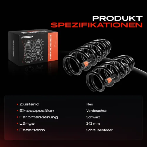 Fahrwerksfeder Vorderachse Frankberg 5481FB0009238 Bild Fahrwerksfeder Vorderachse Frankberg 5481FB0009238