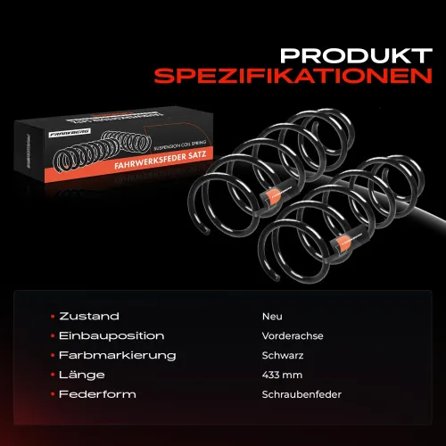 Fahrwerksfeder Vorderachse Frankberg 5481FB0009247 Bild Fahrwerksfeder Vorderachse Frankberg 5481FB0009247