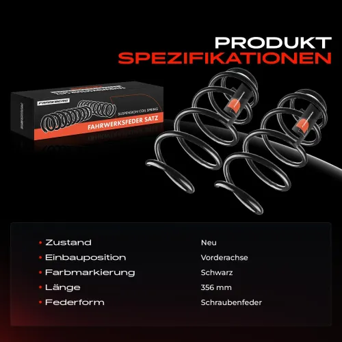 Fahrwerksfeder Vorderachse Frankberg 5481FB0009275 Bild Fahrwerksfeder Vorderachse Frankberg 5481FB0009275