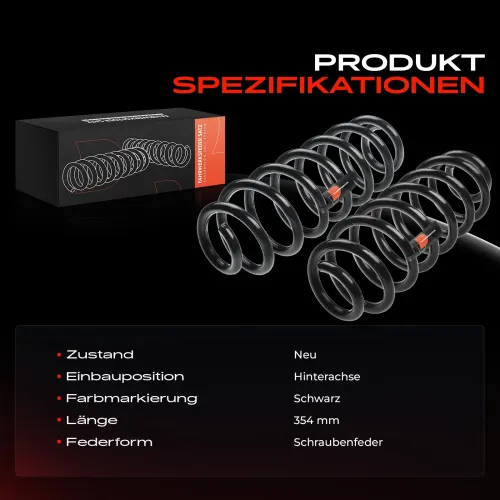 Fahrwerksfeder Hinterachse Frankberg 5481FB0009293 Bild Fahrwerksfeder Hinterachse Frankberg 5481FB0009293