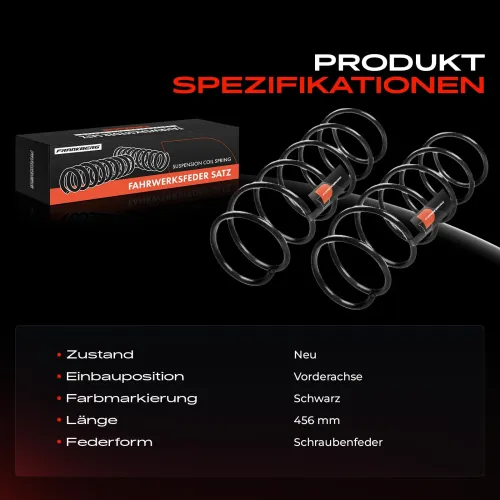 Fahrwerksfeder Vorderachse Frankberg 5481FB0009316 Bild Fahrwerksfeder Vorderachse Frankberg 5481FB0009316