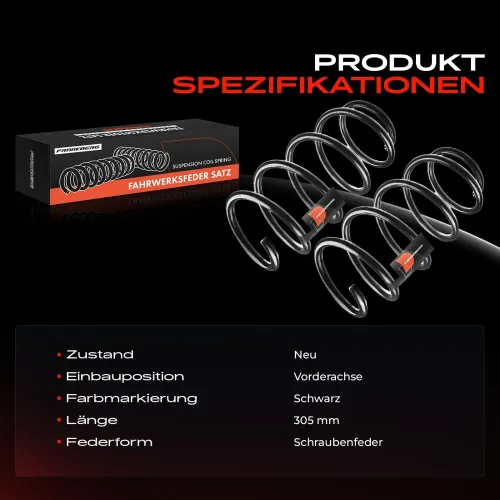 Fahrwerksfeder Vorderachse Frankberg 5481FB0009332 Bild Fahrwerksfeder Vorderachse Frankberg 5481FB0009332
