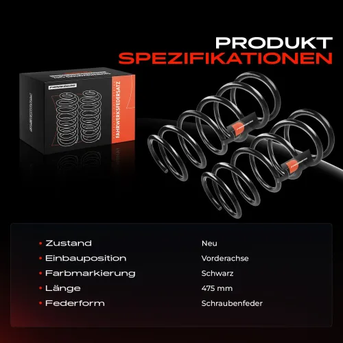 Fahrwerksfeder Vorderachse Frankberg 5481FB0009373 Bild Fahrwerksfeder Vorderachse Frankberg 5481FB0009373