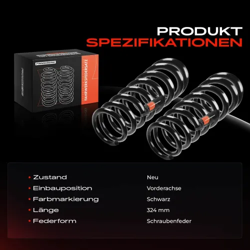 Fahrwerksfeder Vorderachse Frankberg 5481FB0009411 Bild Fahrwerksfeder Vorderachse Frankberg 5481FB0009411