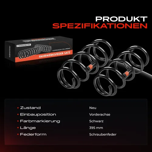Fahrwerksfeder Vorderachse Frankberg 5481FB0009425 Bild Fahrwerksfeder Vorderachse Frankberg 5481FB0009425