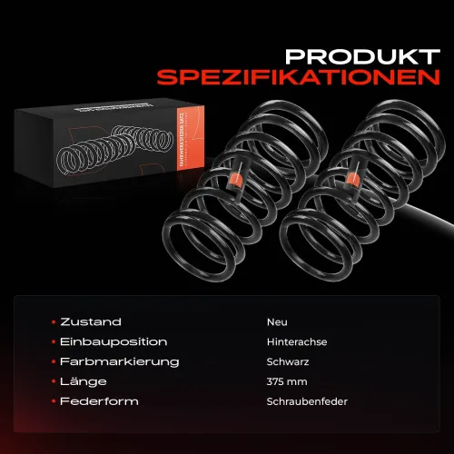 Fahrwerksfeder Hinterachse Frankberg 5481FB0009441 Bild Fahrwerksfeder Hinterachse Frankberg 5481FB0009441