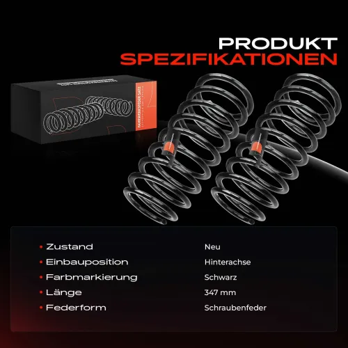 Fahrwerksfeder Hinterachse Frankberg 5481FB0009442 Bild Fahrwerksfeder Hinterachse Frankberg 5481FB0009442
