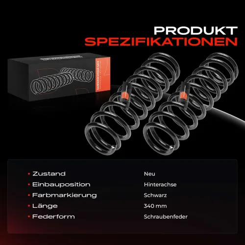 Fahrwerksfeder Hinterachse Frankberg 5481FB0009448 Bild Fahrwerksfeder Hinterachse Frankberg 5481FB0009448