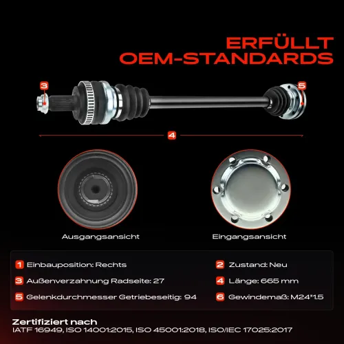 Antriebswelle rechts Frankberg 5481FB0009631 Bild Antriebswelle rechts Frankberg 5481FB0009631